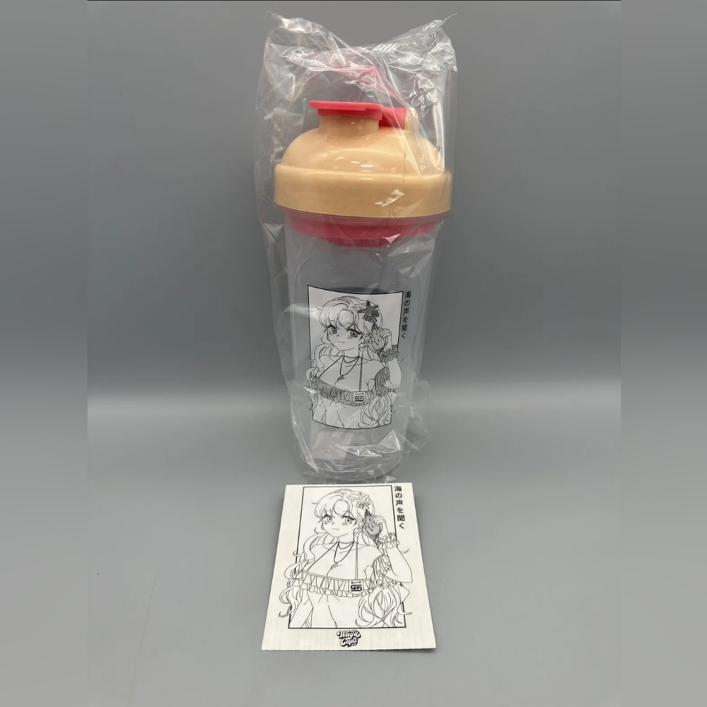 GamerSupps Waifu Cups Season 4.9  "Shell Phone" Limited Edition Shaker Cup New
